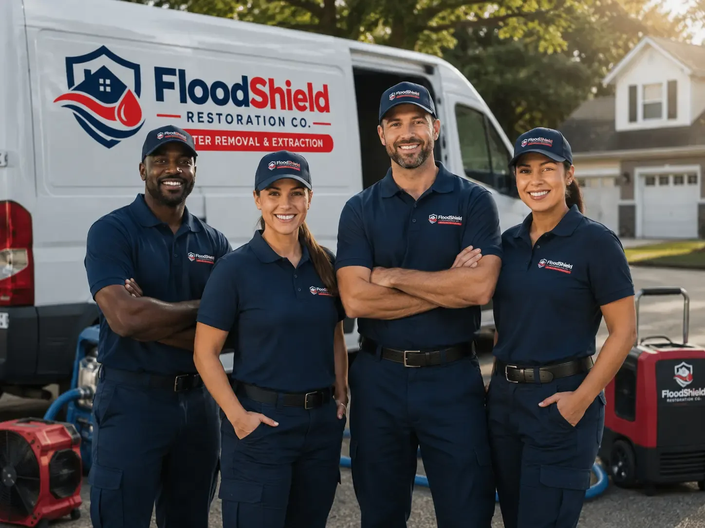 Flood Damage Restoration company in Sims, IL